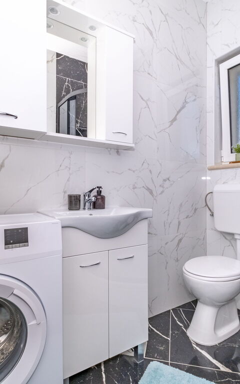 Villa Diana: Badkamer