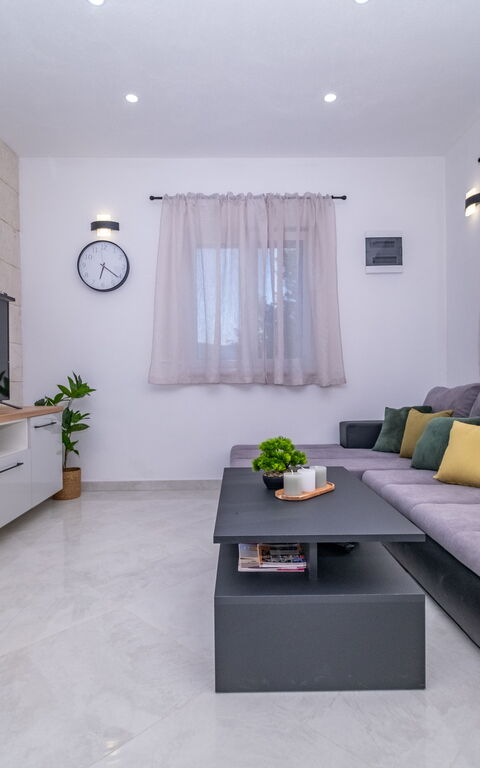 Villa Diana: Woonkamer