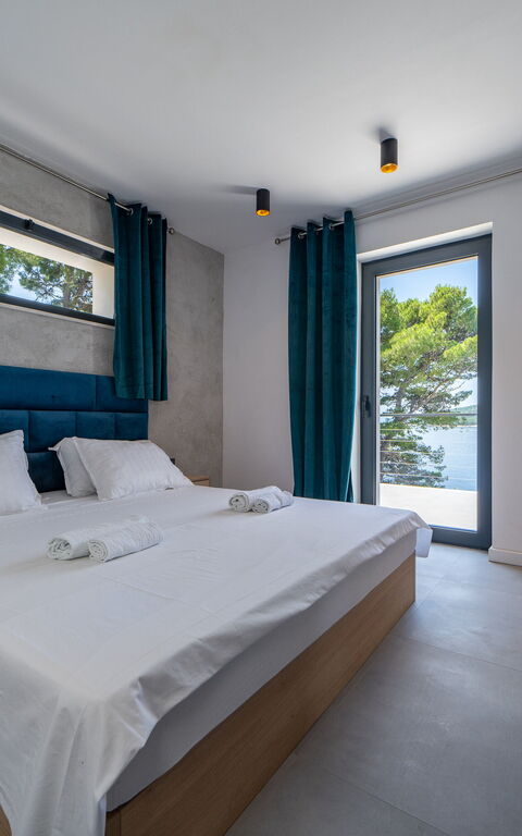 Villa Cosmic: Balkon / terras / patio, slaapkamer