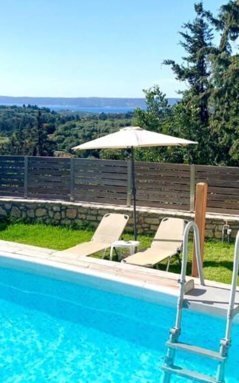 Villa Giorgos: Buitenkanten, Buitenshuis, zwembad