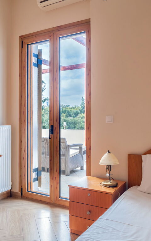 Villa Giorgos: slaapkamer