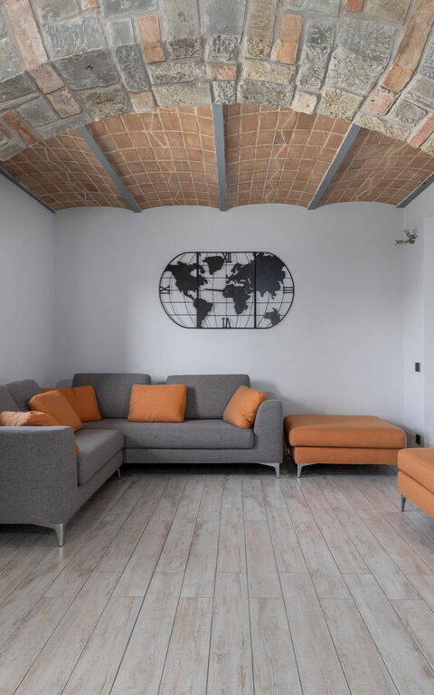 Villa Acquaviva: Woonkamer