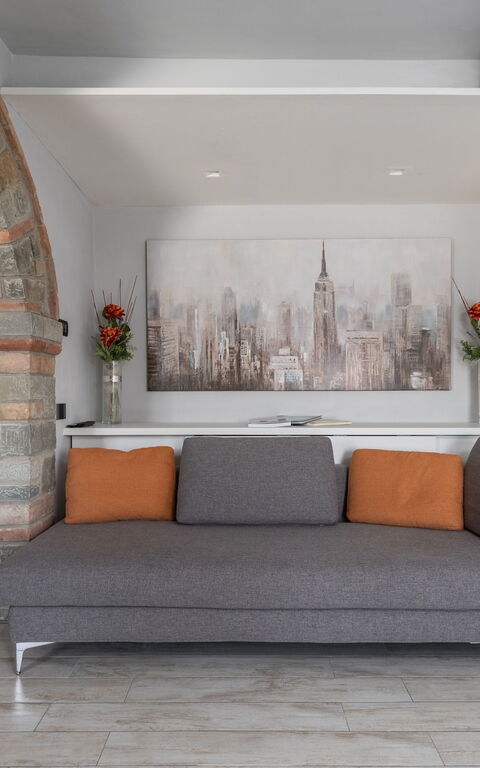 Villa Acquaviva: Woonkamer