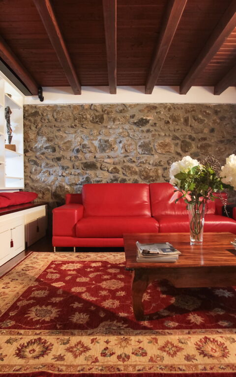 Villa Antici: Woonkamer