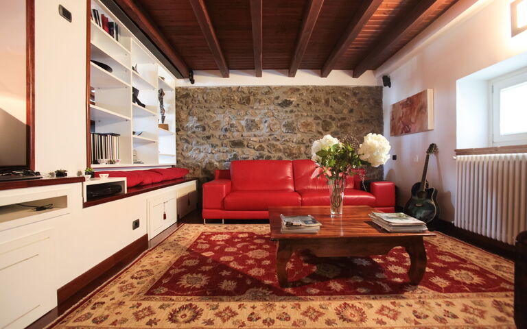 Villa Antici: Woonkamer