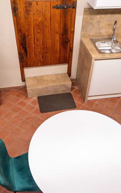 Torre Di Serre: Keuken, Lunchroom