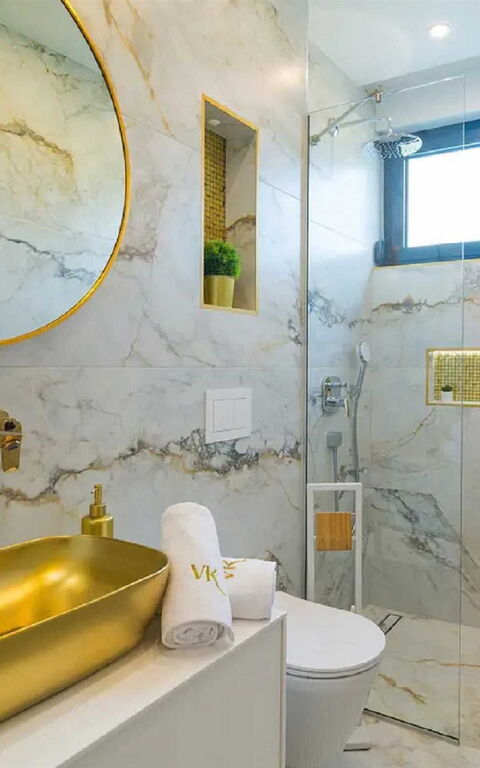 Villa Nikta: Badkamer