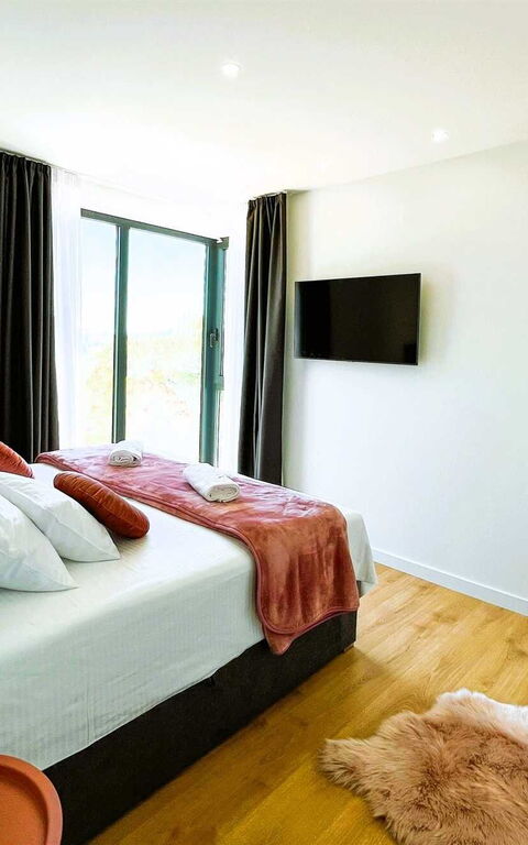 Villa Nikta: slaapkamer