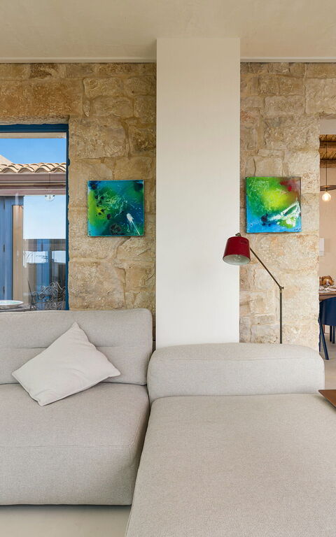 Villa Al Nair: Woonkamer