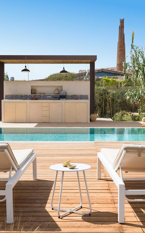 Villa Al Nair: Buitenkanten, Buitenshuis