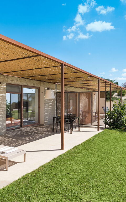 Gelso Bianco: Balkon / terras / patio, Buitenkanten, Buitenshuis, Tuin