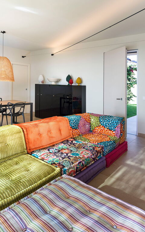 Gelso Bianco: Lunchroom, Woonkamer