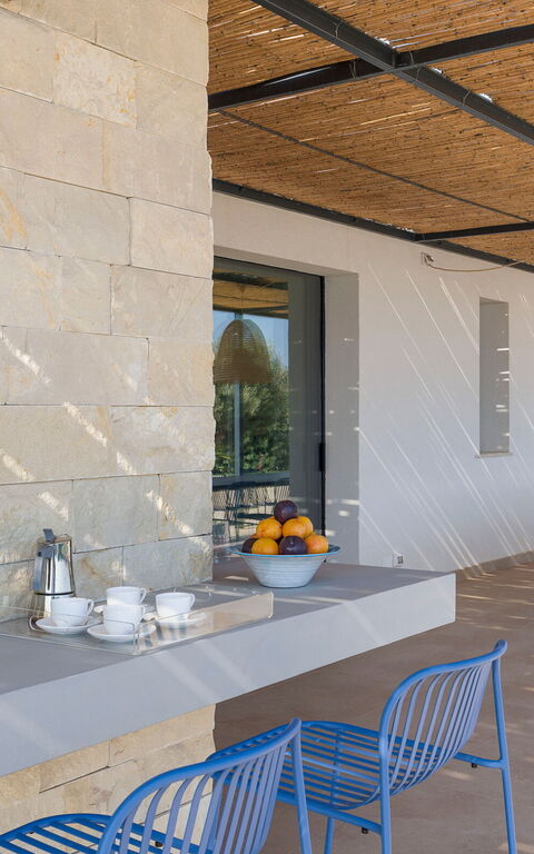 Villa Passo Salina: Balkon / terras / patio