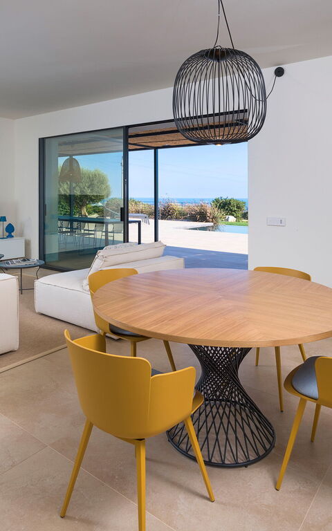 Villa Passo Salina: Woonkamer