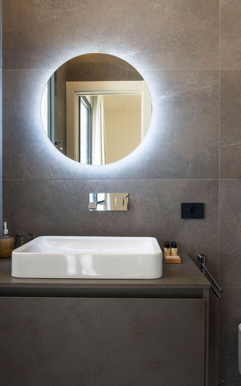 Villa Passo Salina: Badkamer