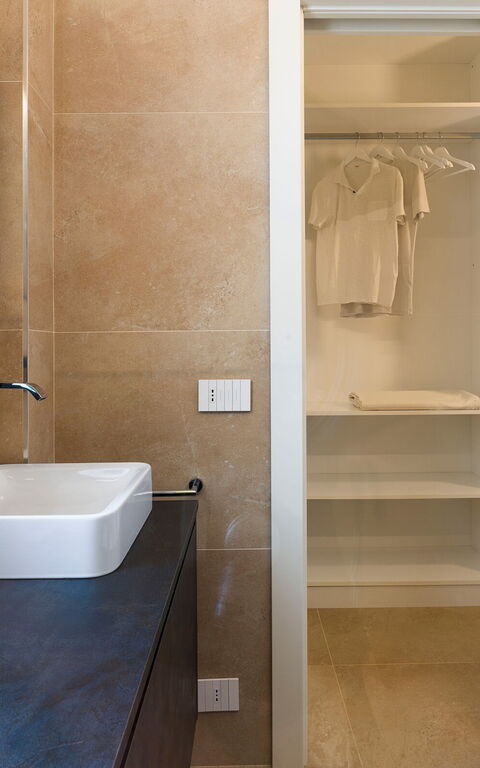 Villa Passo Salina: Badkamer