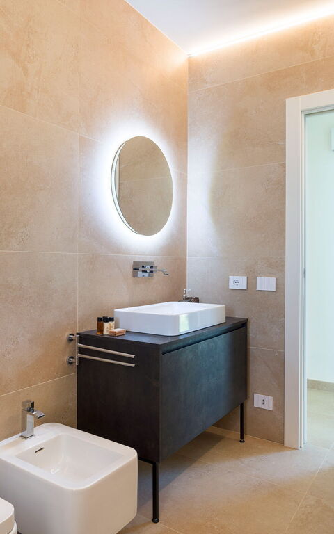 Villa Passo Salina: Badkamer