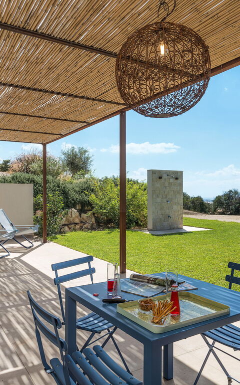 Villa Passo Salina: Balkon / terras / patio