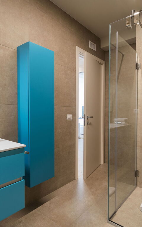 Villa Passo Salina: Badkamer