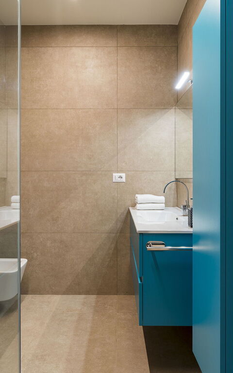 Villa Passo Salina: Badkamer