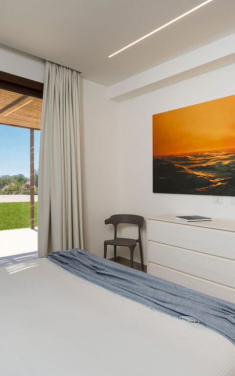 Villa Passo Salina: slaapkamer