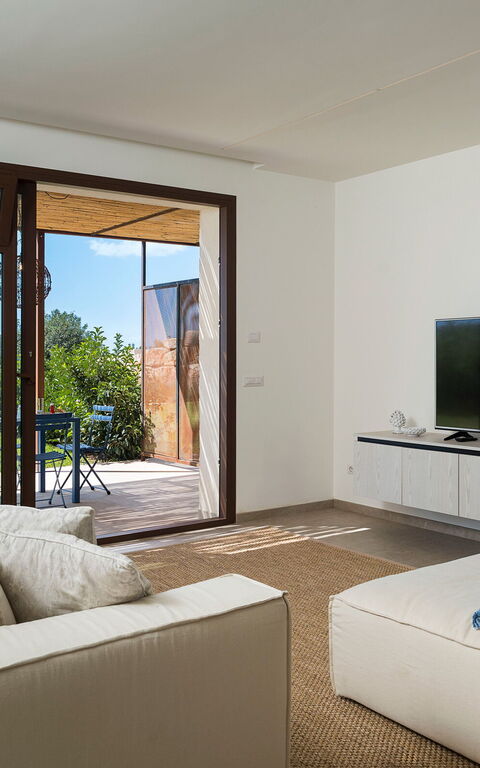 Villa Passo Salina: Woonkamer