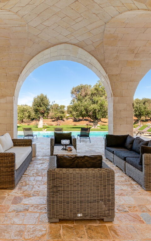 Tenuta Palù: Balkon / terras / patio, Buitenshuis