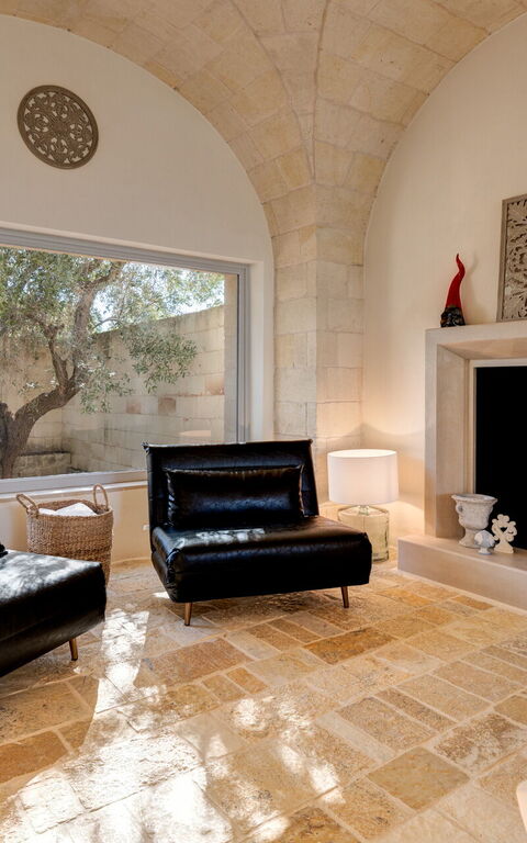 Tenuta Palù: Woonkamer