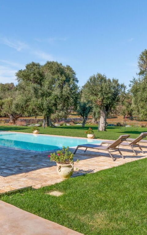 Tenuta Palù: Balkon / terras / patio, Tuin, zwembad