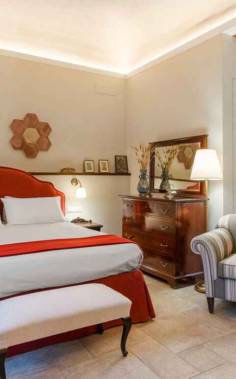 Villa Giuffrè: slaapkamer