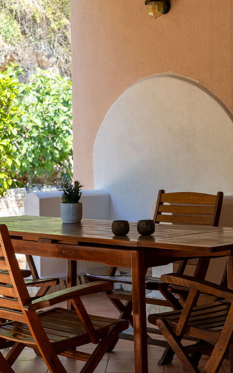 Villa Petra: Balkon / terras / patio