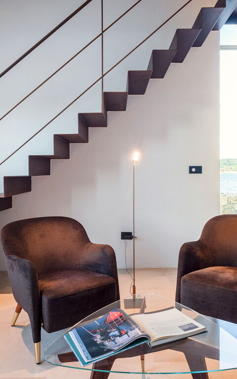 Villa Il Faro: Woonkamer