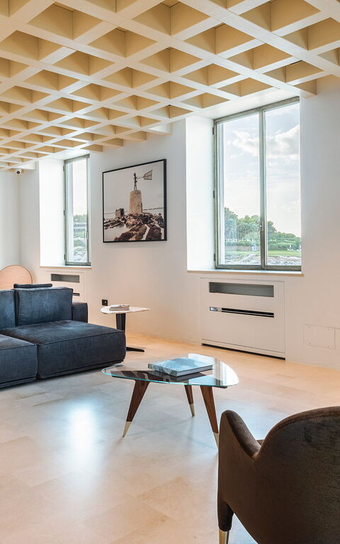 Villa Il Faro: Woonkamer