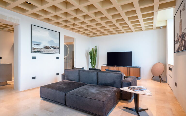 Villa Il Faro: Woonkamer