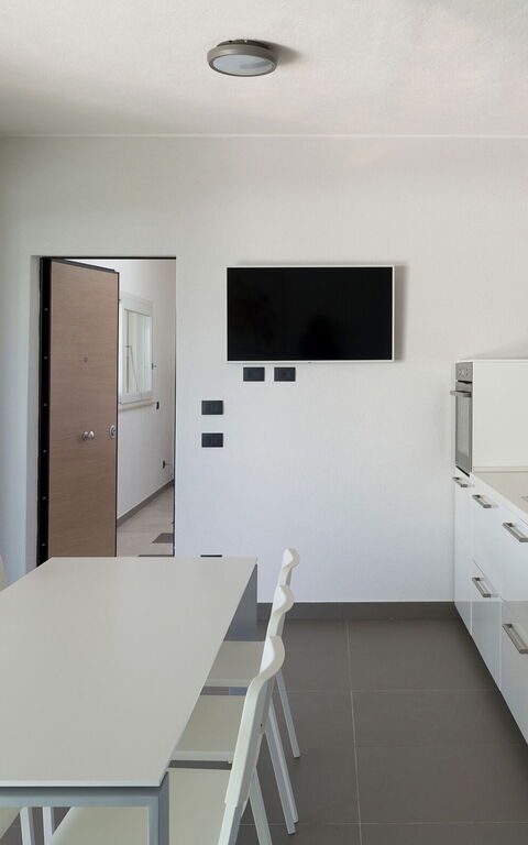 Villa Giglio Di Mare: Keuken, Lunchroom