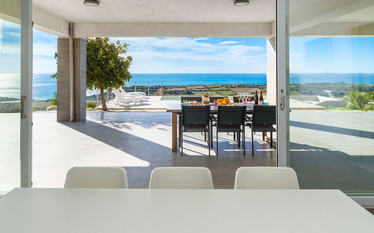 Villa Giglio Di Mare: Keuken, Lunchroom