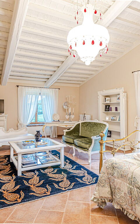 Chateau La Siroque: slaapkamer