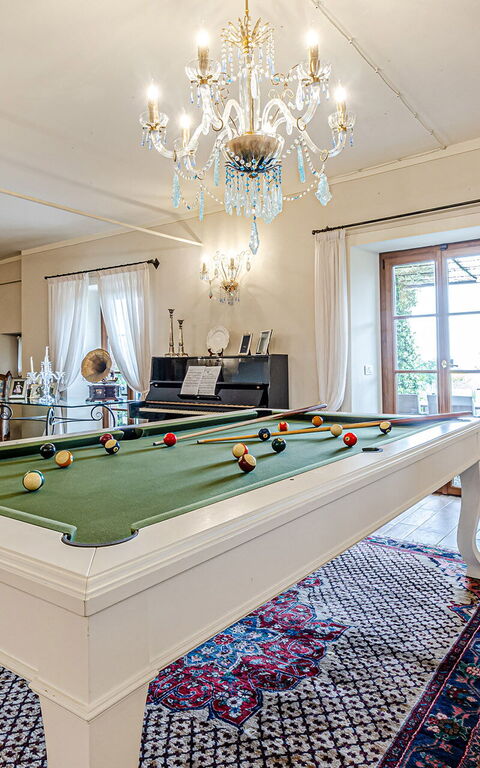 Chateau La Siroque: Woonkamer