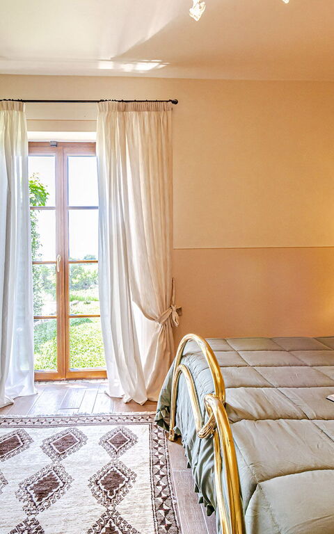 Chateau La Siroque: slaapkamer