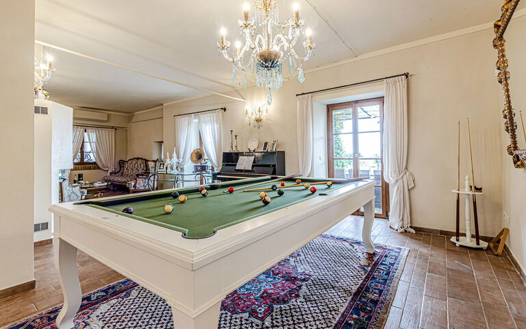 Chateau La Siroque: Woonkamer