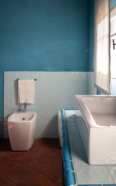 Villa Colle Di Sotto: Badkamer