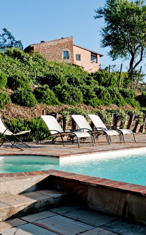 Cottage Colle Di Sotto: Buitenkanten, Buitenshuis, Tuin, zwembad