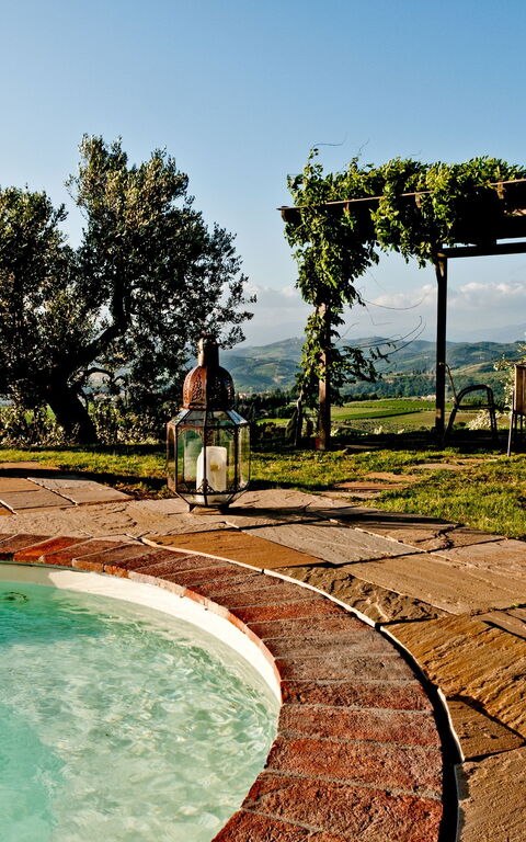 Cottage Colle Di Sotto: Buitenkanten, Buitenshuis, Tuin, zwembad