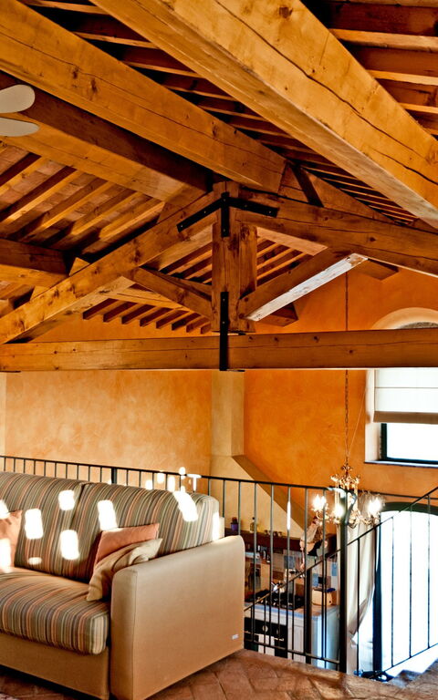 Cottage Colle Di Sotto: Woonkamer