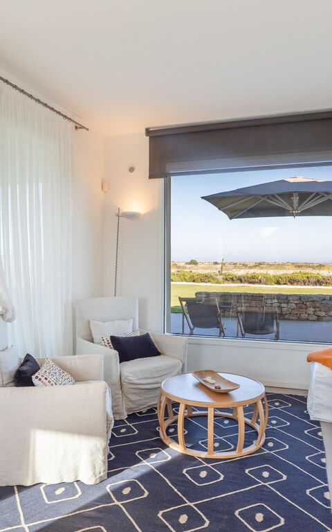 Villa Partenope: Woonkamer