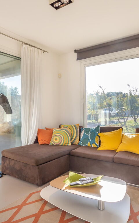 Villa Partenope: Woonkamer