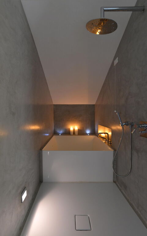 Villa Partenope: Badkamer