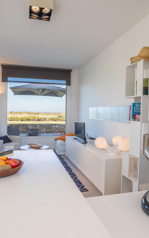 Villa Partenope: Woonkamer