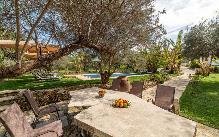 Klapas: Balkon / terras / patio, Buitenkanten, Tuin, zwembad