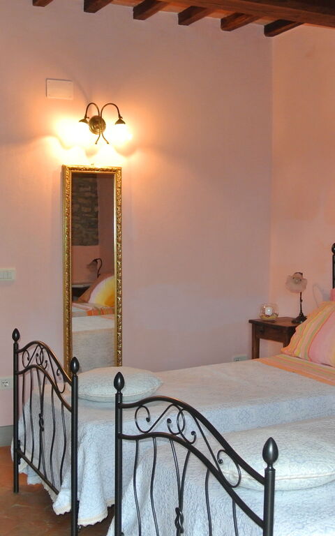 Casale Della Torre: slaapkamer